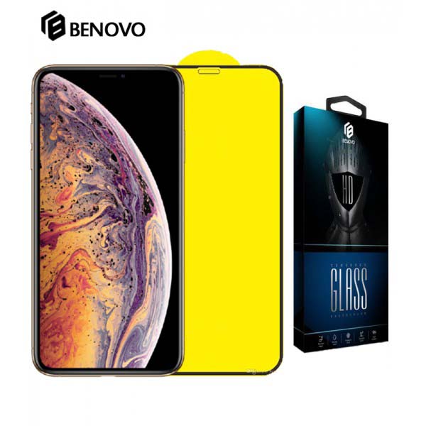 محافظ تمام چسب آیفون Benovo Full Screen Glass | iphone XR