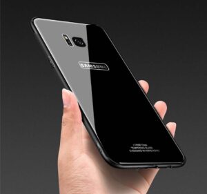 قاب محافظ پشت گلس سامسونگ Makavo Glass Cover | Galaxy S7 Edge