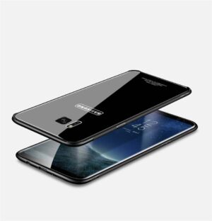 قاب محافظ پشت گلس سامسونگ Makavo Glass Cover | Galaxy S7 Edge