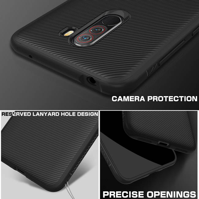 قاب فیبر کربنی شیائومی Remax Fiber Carbon Case Xiaomi Poco F1 | Pocophone F1