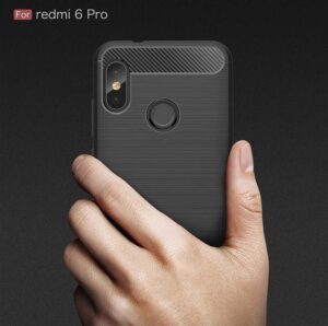 قاب محافظ شیائومی Carbon Fiber Rugged Armor Case Xiaomi Mi A2 Lite | Redmi 6 Pro