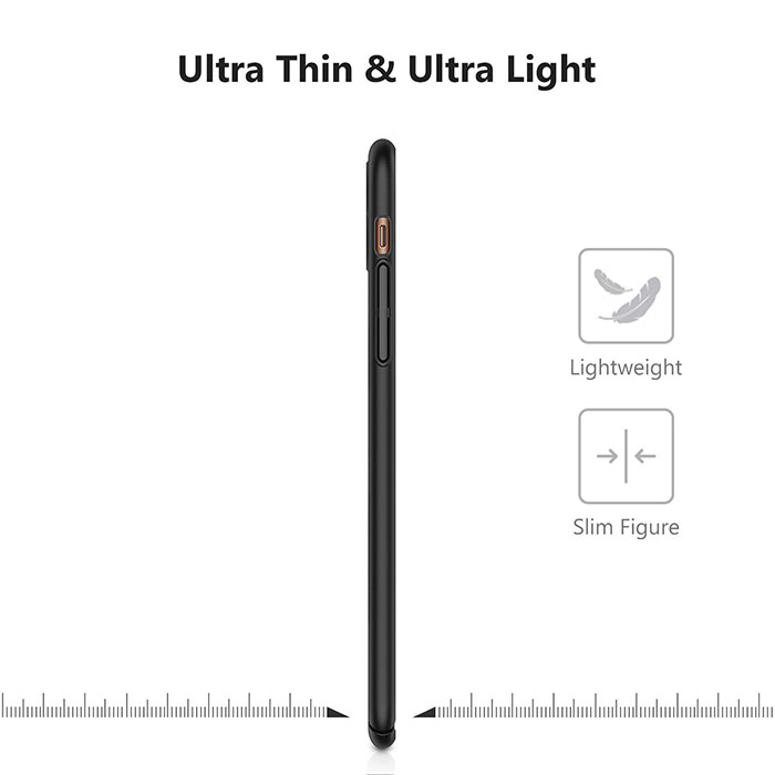 قاب محافظ محکم اپل UNIMOR Shield Ultra-Thin Frosted Hard Cover | iphone XS Max