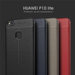 قاب طرح چرم اتو فوکوس هواوی Auto Focus Litchi Case | Huawei P10 Lite