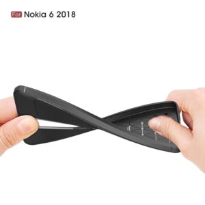 قاب محافظ نوکیا Auto Focus Leather Silicone Case Nokia 6.1 | Nokia 6 2018