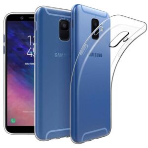 قاب محافظ ژله ای شفاف سامسونگ USAMS Transparent Case | Galaxy A6 2018