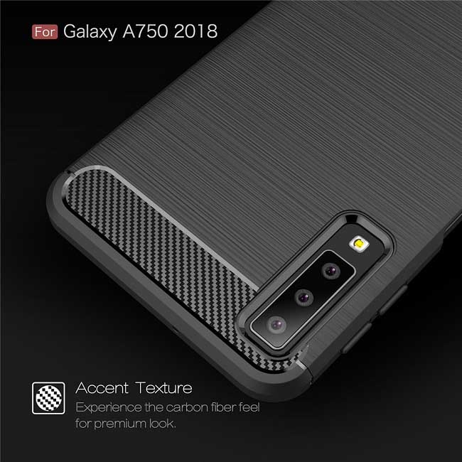 قاب محافظ اوریجینال سامسونگ Silicone Rugged Armor Case Galaxy A7 2018 | A750