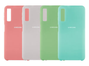 قاب محافظ سیلیکونی سامسونگ Soft Touch Liquid Silicone Cover Galaxy A7 2018 | A750