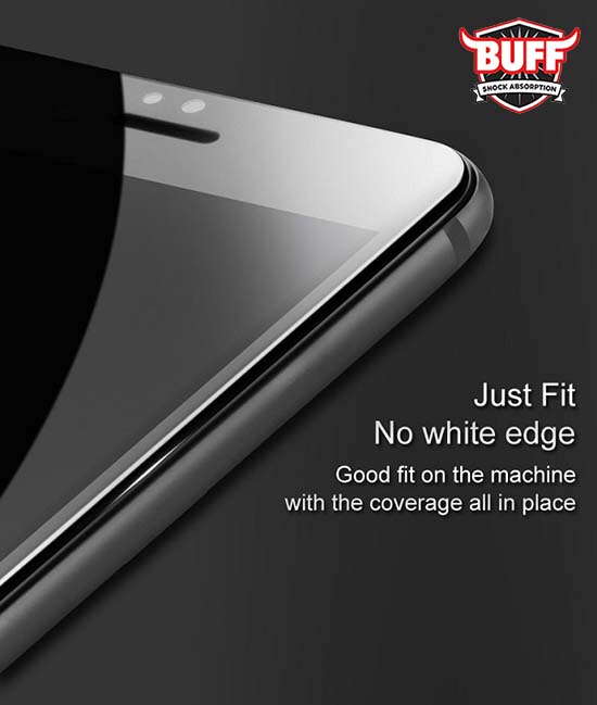 محافظ صفحه شیشه ای بوف سامسونگ BUFF Full Coverage 5D Glass | Galaxy j6 2018