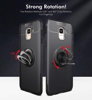 قاب محافظ انگشتی سامسونگ Becation TPU Finger Ring Case | Galaxy A6 2018