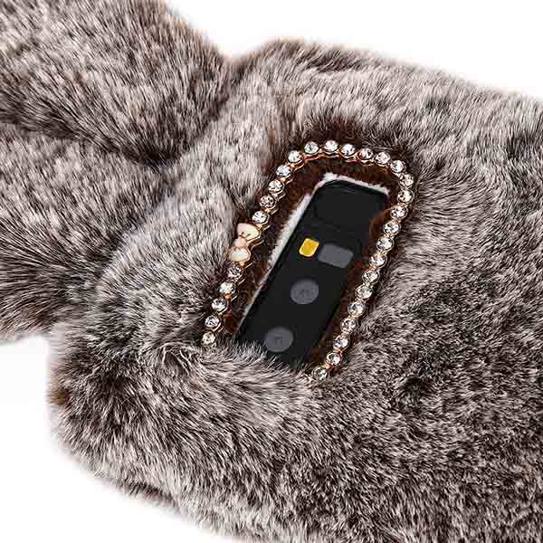 قاب محافظ خزدار سامسونگ Kissacase Rabbit Fur Case | Galaxy Note 8