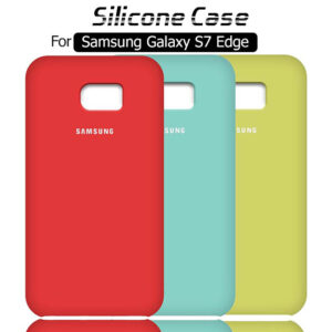 قاب سیلیکونی سامسونگ Soft Liquid Gel Silicone Rubber Cover | Galaxy S7 Edge