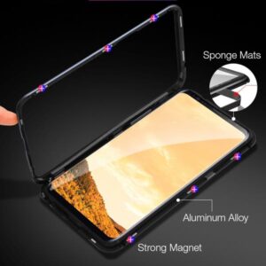 قاب محافظ دو تکه مگنتی سامسونگ Magnetic Metal Bumper Case | Galaxy S8 Plus