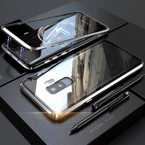 قاب محافظ دو تکه مگنتی سامسونگ Magnetic Adsorption Metal Frame Case | Galaxy S9