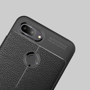 قاب طرح چرم شیائومی Auto Focus Litchi Case Xiaomi Mi 8 Lite | Mi 8 Youth
