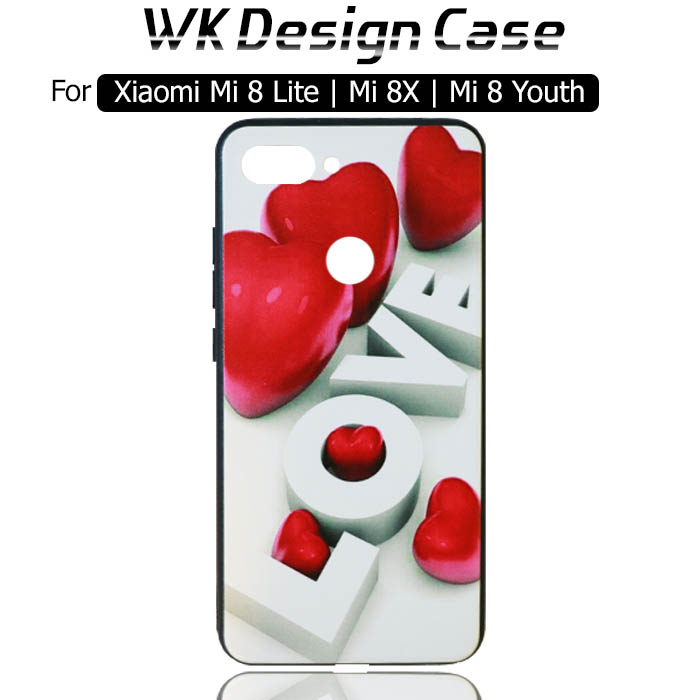 قاب محافظ شیائومی WK Girls Flower Design Case Xiaomi Mi 8 Lite | Mi 8X | Mi 8 Youth