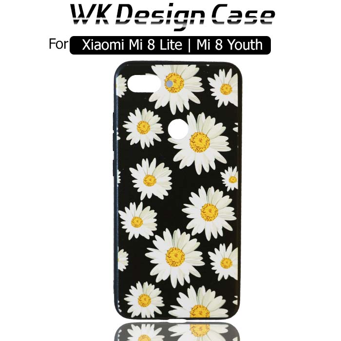 قاب طرح دار شیائومی WK Silicone Flower Case Xiaomi Mi 8 Youth | Mi 8 Lite