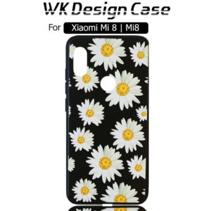 قاب محافظ طرح دار شیائومی WK Beautiful Flower Design Painted Cover | Xiaomi Mi 8
