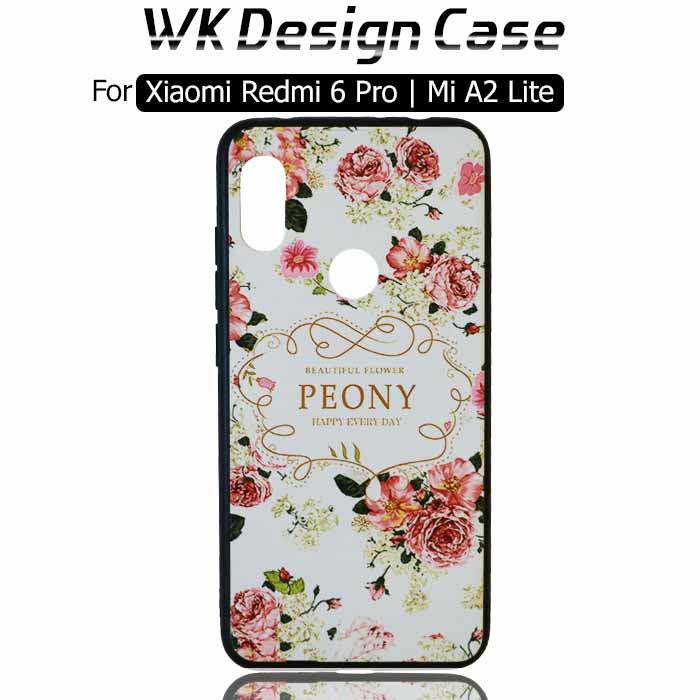 قاب محافظ شیائومی WK Girls Design Flower Case Xiaomi Mi A2 Lite | Redmi 6 Pro 