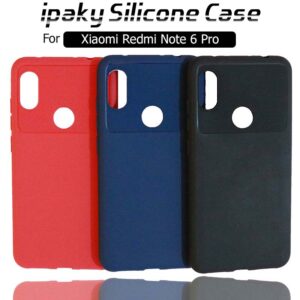 قاب محافظ سیلیکونی شیائومی ipaky Silicone Shockproof Case | Redmi Note 6 Pro
