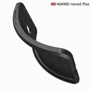 قاب محافظ هواوی Litchi Leather Pattern Auto Focus Case | Huawei Nova 2 Plus