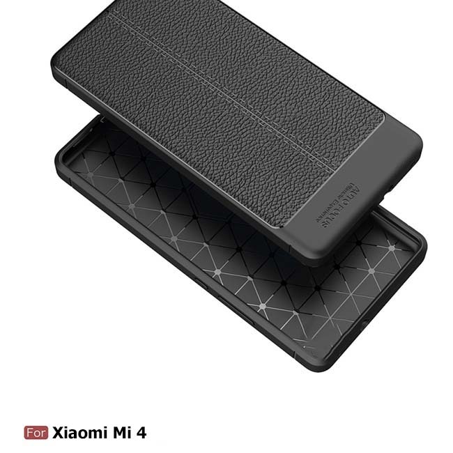 قاب محافظ اتو فوکوس شیائومی Auto Focus Litchi Texture Case Xiaomi Mi 4 | Mi4