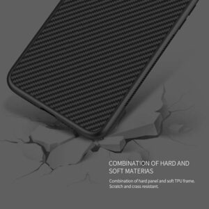 قاب ژله ای فیبر کربن وان پلاس Baseus Brushed Carbon Fiber Texture Case | OnePlus 6T