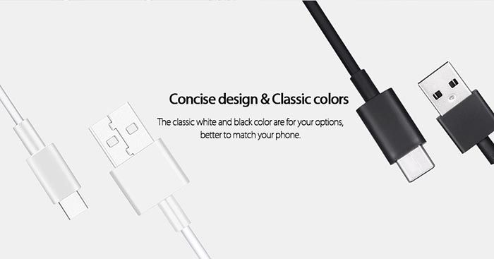 شارژر اصلی شیائومی و کابل تایپ سی | Original Xiaomi Charger + Type-C Data Cable