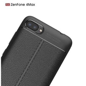 قاب اتو فوکوس ایسوس Litchi Leather Pattern Auto Focus Case | Zenfone 4 Max ZC554KL