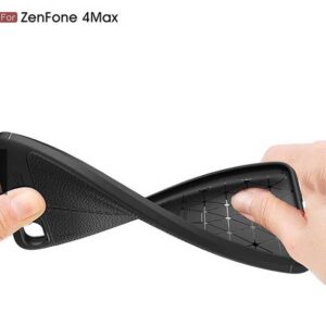 قاب اتو فوکوس ایسوس Litchi Leather Pattern Auto Focus Case | Zenfone 4 Max ZC554KL