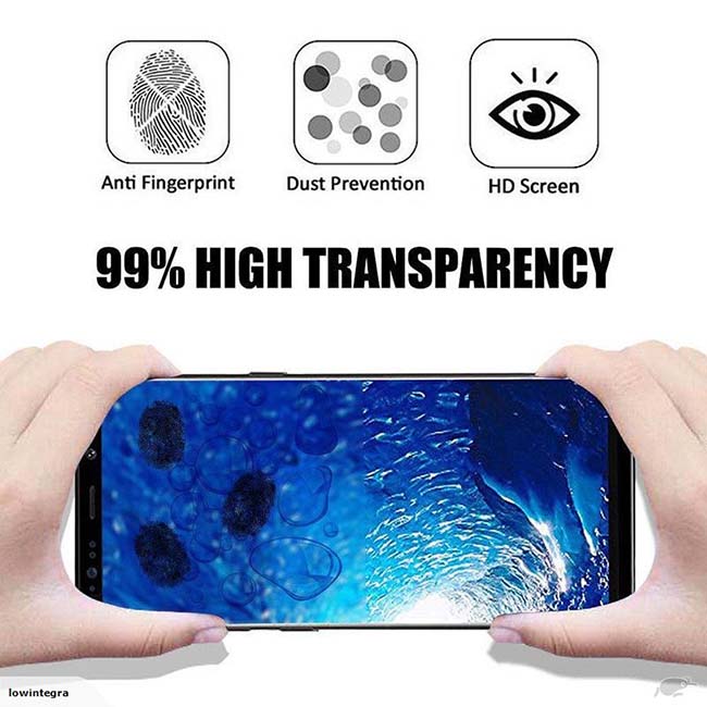 محافظ صفحه تمام چسب AB موبیلو MOBILO Full Coverage AB Glue 3D Glass | Galaxy Note 8
