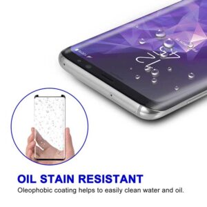 محافظ صفحه تمام چسب AB موبیلو سامسونگ MOBILO Full AB Glue 3D Glass | Galaxy S9