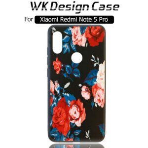 قاب فانتزی طرح دار شیائومی WK TPU Silicone Flower Design Case | Redmi Note 5 pro