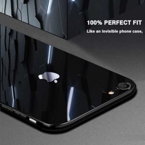 قاب اوریجینال پشت گلس اپل Luxury TPU Bamper + Back Glass Cover | iphone 6 Plus