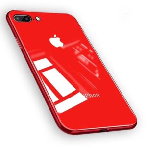 قاب اصلی پشت گلس آیفون Luxury Temperd Glass Cover | iphone 7 Plus