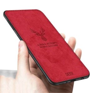 قاب گوزنی هواوی Cloth Texture Silicone Deer Case Huawei Nova 3i | P Smart Plus