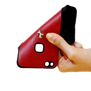 قاب محافظ چرمی فراری هواوی Ferrari Soft Leather Case | Huawei P10 Lite