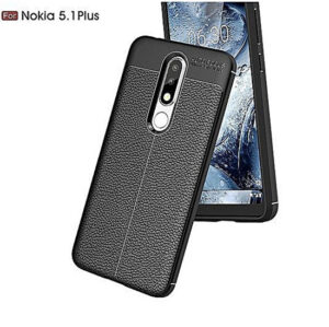 قاب طرح چرم اتو فوکوس نوکیا Auto Focus Texture Case Nokia X5 | 5.1 Plus