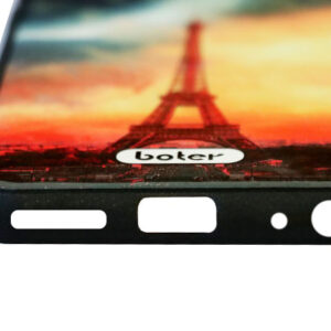 قاب طرح سرامیکی هواوی Boter Glass Pattern Eiffel Design Case | Huawei mate 10 Lite