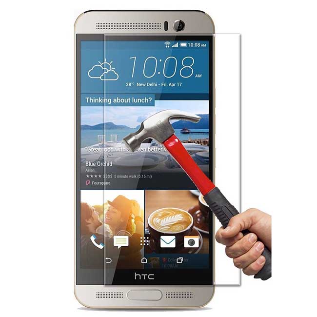 محافظ نمایشگر شیشه ای اچ تی سی 9H Screen Protector Glass | HTC M9 Plus