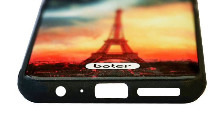 قاب براق طرح سرامیک هواوی Boter Glass Eiffel Case Huawei Y9 2019 | Enjoy 9 Plus