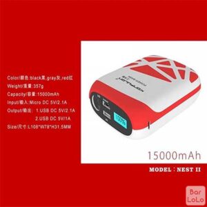 پاور بانک شارژ سریع کانفلون | Konfulon Nest II Fast Power Bank 15000mAh