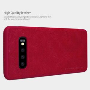 کیف Qin نیلکین سامسونگ Nillkin Qin Series Leather Flip Cover | Galaxy S10