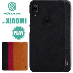 کیف نیلکین شیائومی Nillkin Flip PU Leather Qin Luxury Business Cover | Xiaomi Mi Play