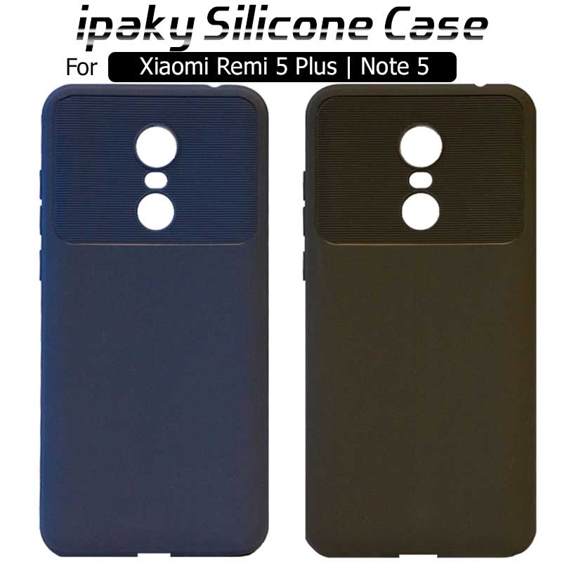 قاب محافظ سیلیکونی شیائومی ipaky Silicone Case Xiaomi Redmi Note 5 | Redmi 5 Plus