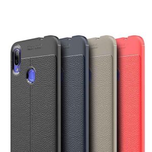قاب طرح چرم شیائومی Auto Focus Leather Pattern Texture Case | Xiaomi Mi Play