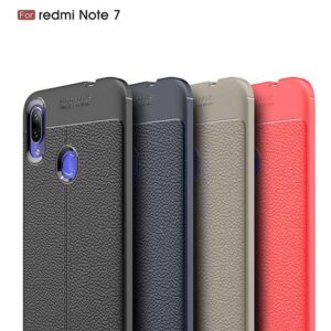 قاب طرح چرم اتو فوکوس شیائومی Auto Focus Texture Case | Xiaomi Redmi Note 7