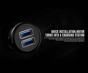 شارژر فندکی سریع الدینیو LDNIO 2 Port Car Charger With Micro USB Cable | DL-C23
