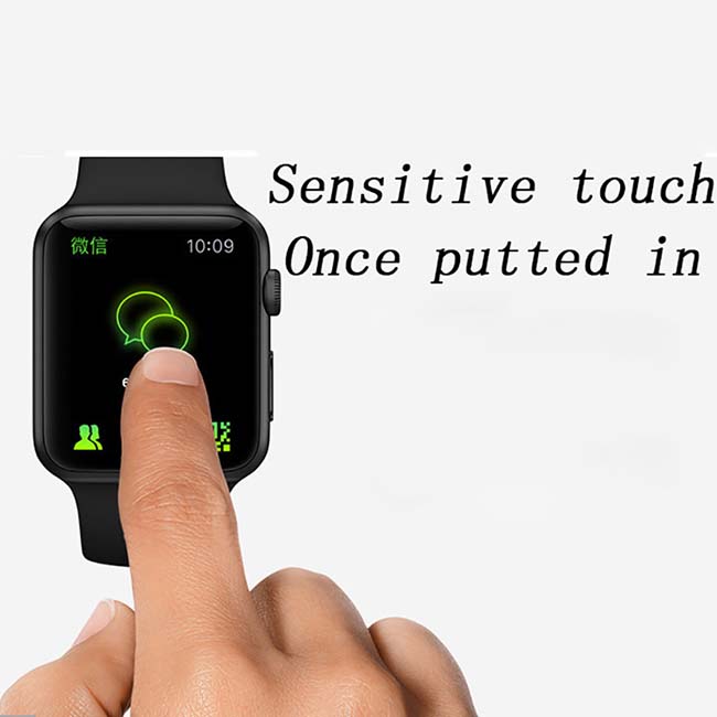 محافظ صفحه نمایش شیشه ای اپل واچ 4D Curved Glass Apple Watch 40mm