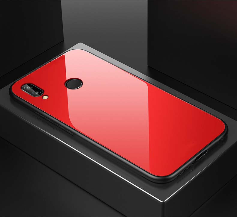 قاب پشت گلس هواوی Luxury Tempered Glass Case Huawei Nova 3i | P Smart Plus