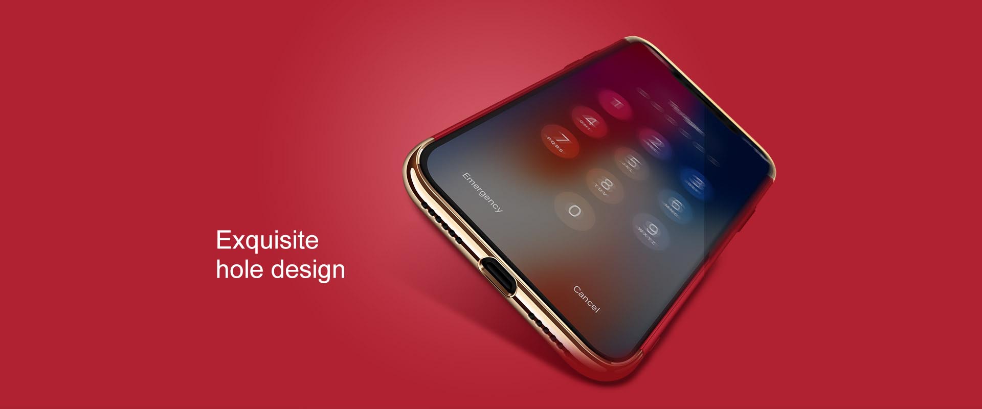 قاب جویروم اپل JOYROOM Ling Series Three-Segment Case | iphone XS Max